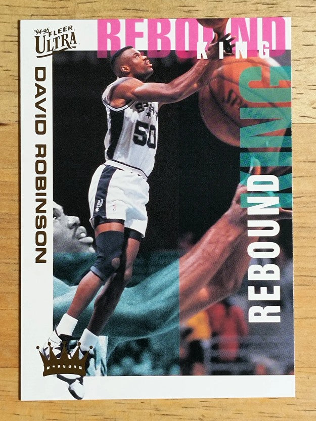 1994-95 Ultra Rebound Kings #8 David Robinson