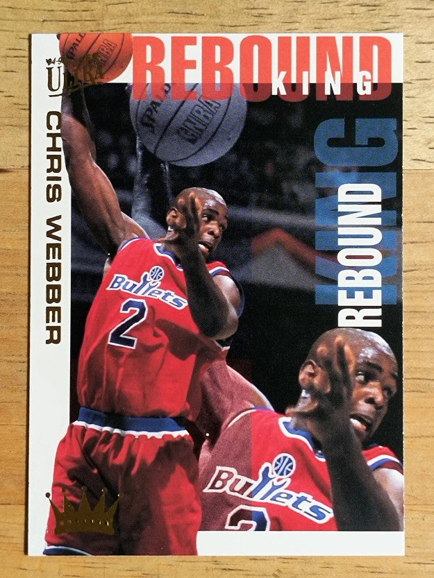 1994-95 Ultra Rebound Kings #9 Chris Webber