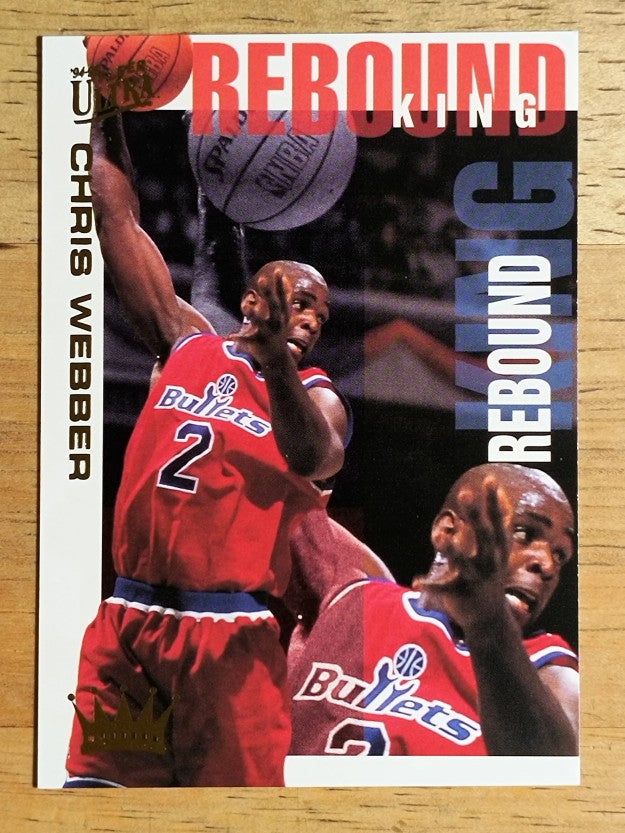 1994-95 Ultra Rebound Kings #9 Chris Webber