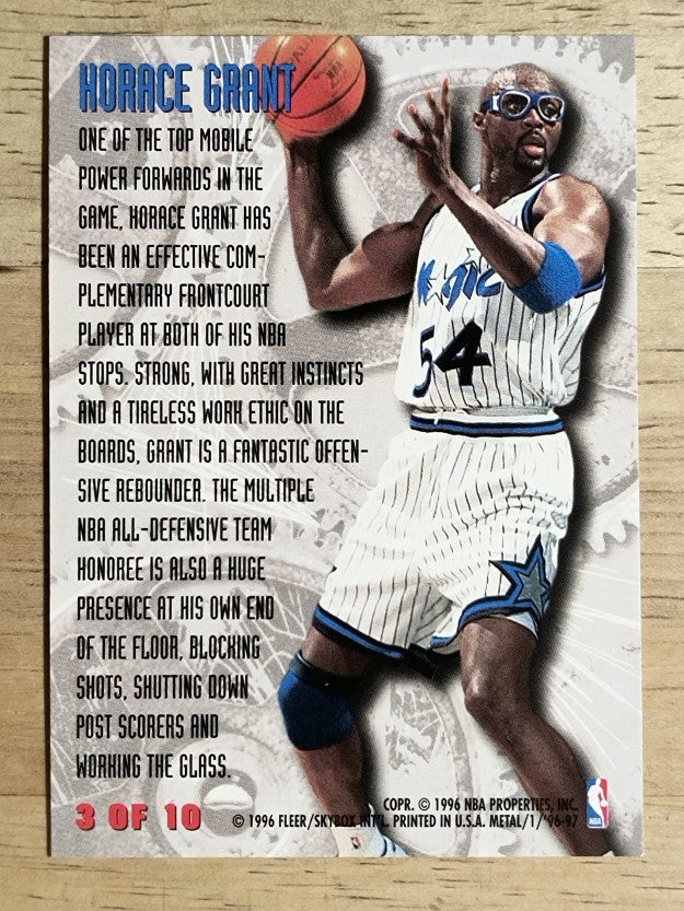 1996-97 Metal Power Tools #3 Horace Grant