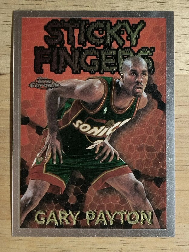 1996-97 Topps Chrome Season's Best #SB16 Gary Payton