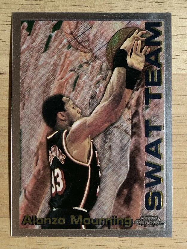 1996-97 Topps Chrome Season's Best #SB25 Alonzo Mourning