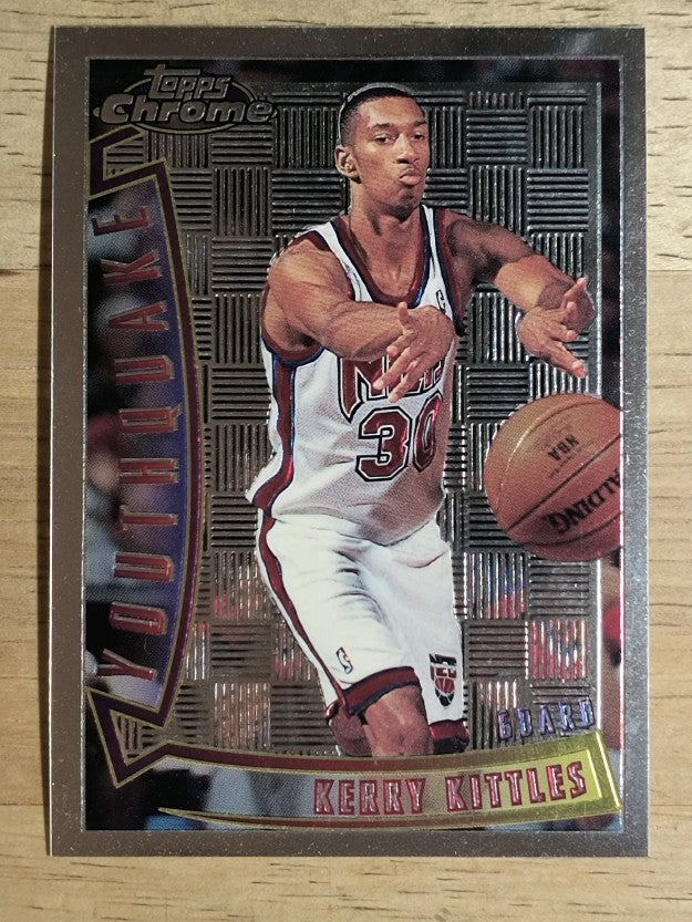 1996-97 Topps Chrome Youthquake #YQ8 Kerry Kittles
