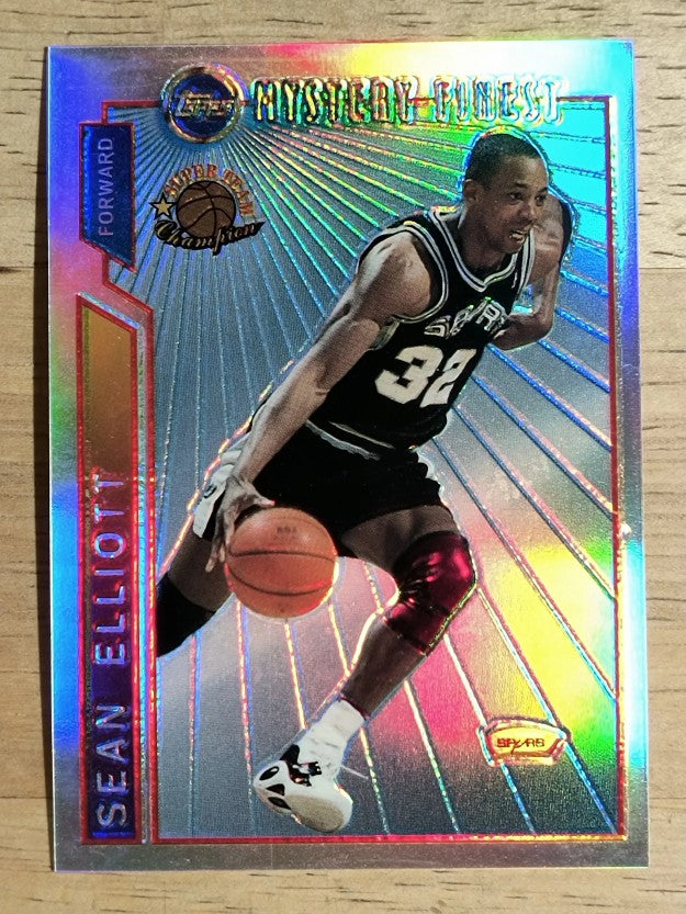 1996-97 Topps Mystery Finest Bordered Refractors #M6 Sean Elliott