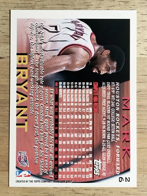 1996-97 Topps NBA at 50 #26 Mark Bryant