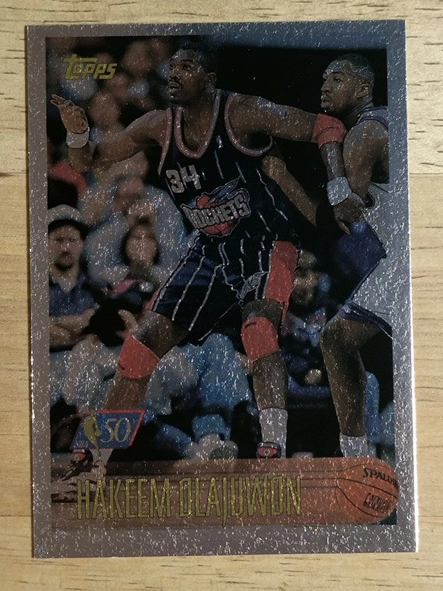 1996-97 Topps NBA at 50 #35 Hakeem Olajuwon