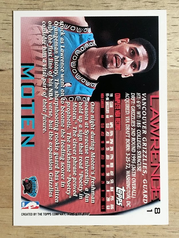 1996-97 Topps NBA at 50 #81 Lawrence Moten