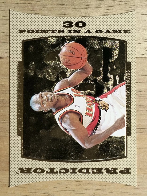 1996-97 Upper Deck Predictor Scoring 1 #P1 Mookie Blaylock 30 PTS. W