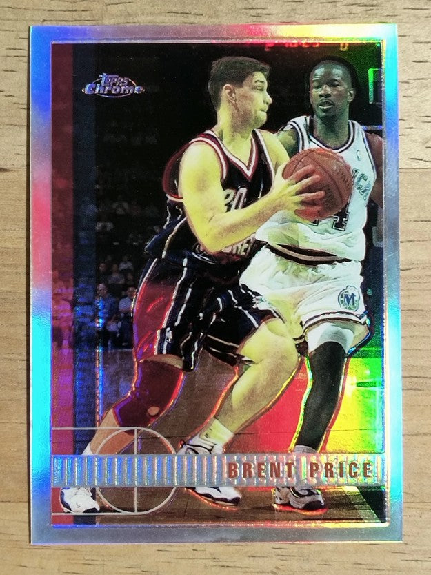 1997-98 Topps Chrome Refractors #209 Brent Price