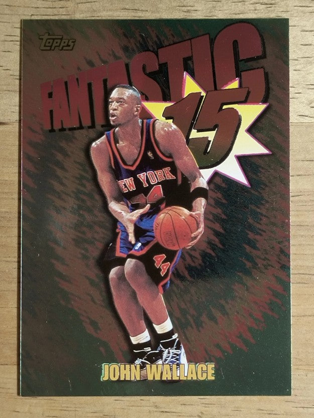 1997-98 Topps Fantastic 15 #F9 John Wallace