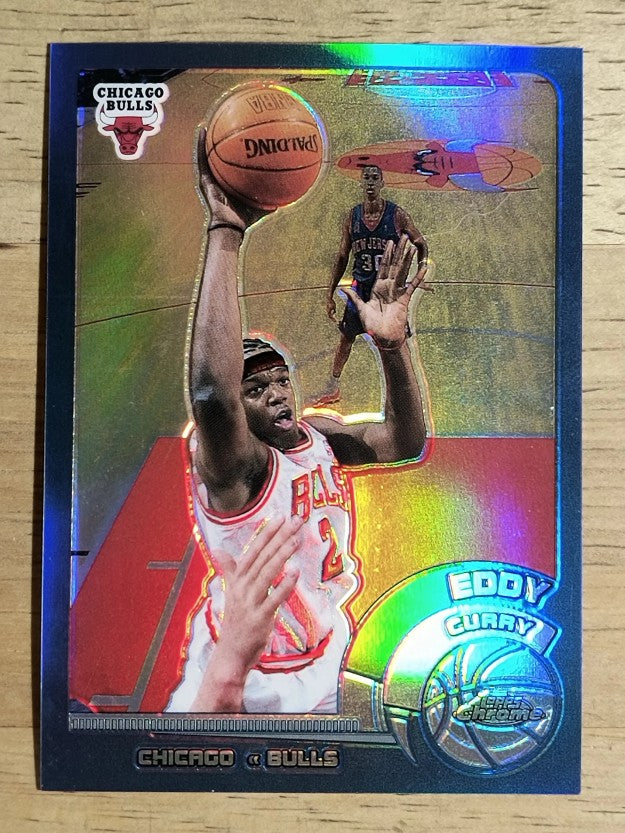 2002-03 Topps Chrome Refractors #16 Eddy Curry