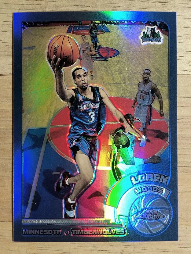 2002-03 Topps Chrome Refractors #37 Loren Woods