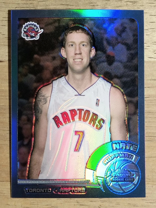 2002-03 Topps Chrome Refractors #55 Nate Huffman