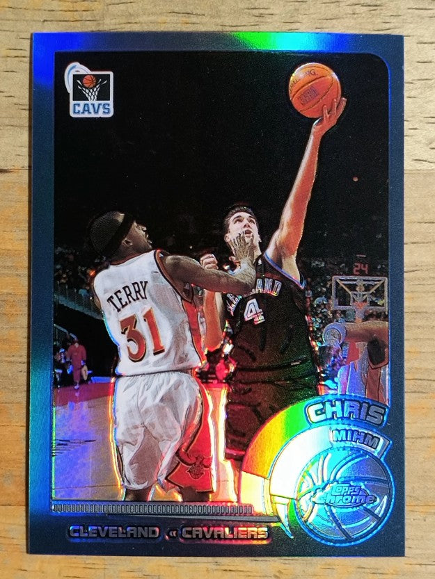 2002-03 Topps Chrome Refractors #97 Chris Mihm