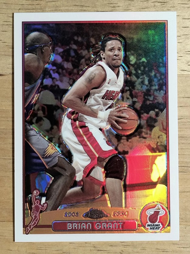 2003-04 Topps Chrome Refractors #44 Brian Grant