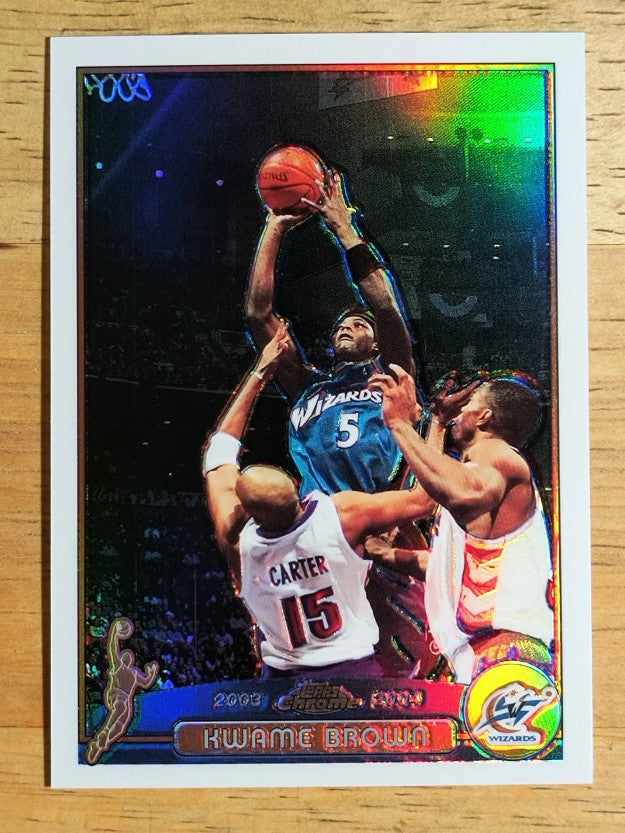 2003-04 Topps Chrome Refractors #94 Kwame Brown