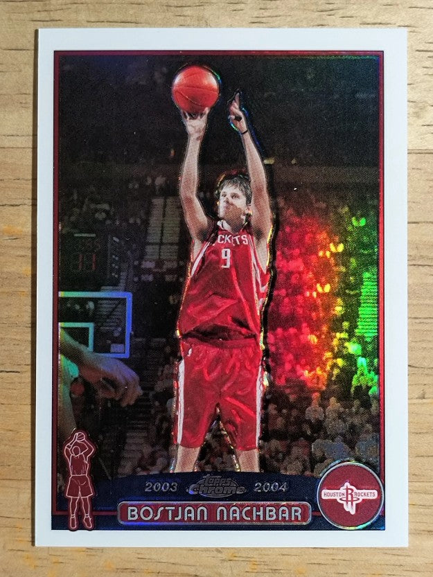 2003-04 Topps Chrome Refractors #105 Bostjan Nachbar