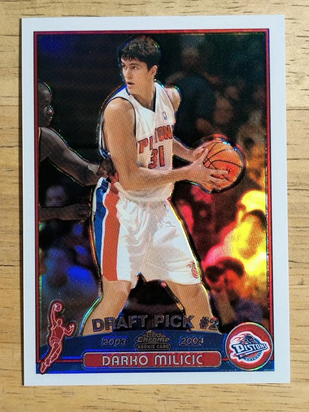 2003-04 Topps Chrome Refractors #112A Darko Milicic