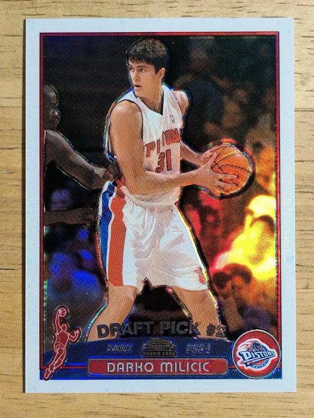 2003-04 Topps Chrome Refractors #112B Darko Milicic