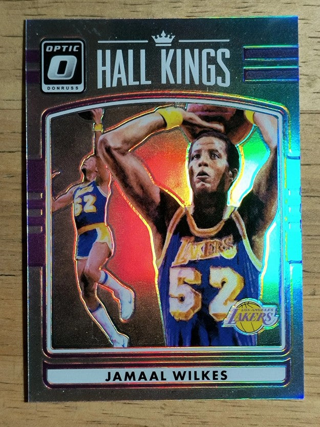 2016-17 Donruss Optic Hall Kings Holo #8 Jamaal Wilkes
