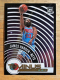 2020-21 Donruss Optic T-Minus 3 2 1 #7 James Harden