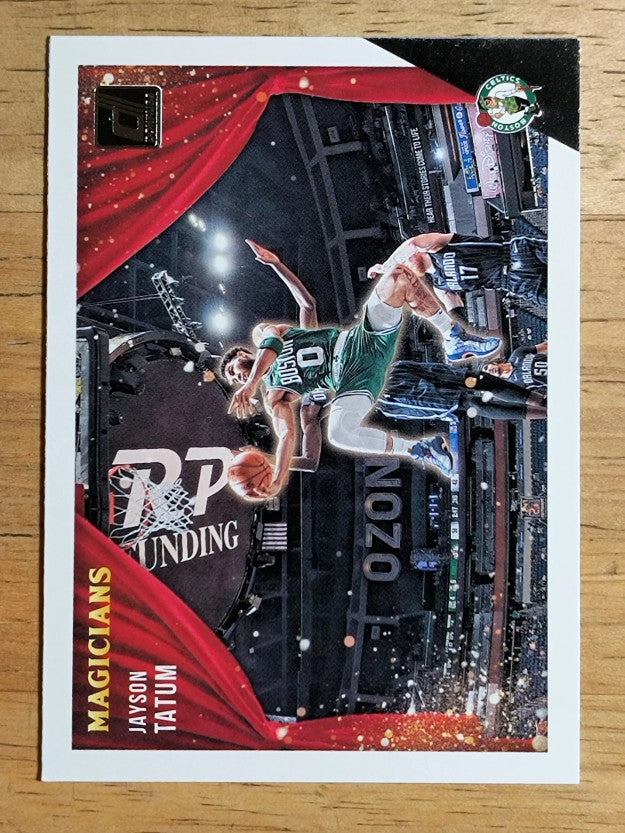 2021-22 Donruss Magicians #6 Jayson Tatum (EXMT)