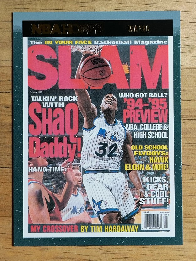 2021-22 Hoops SLAM Winter #SLAM3 Shaquille O'Neal