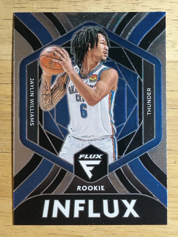 2022-23 Panini Flux Rookie Influx #24 Jaylin Williams