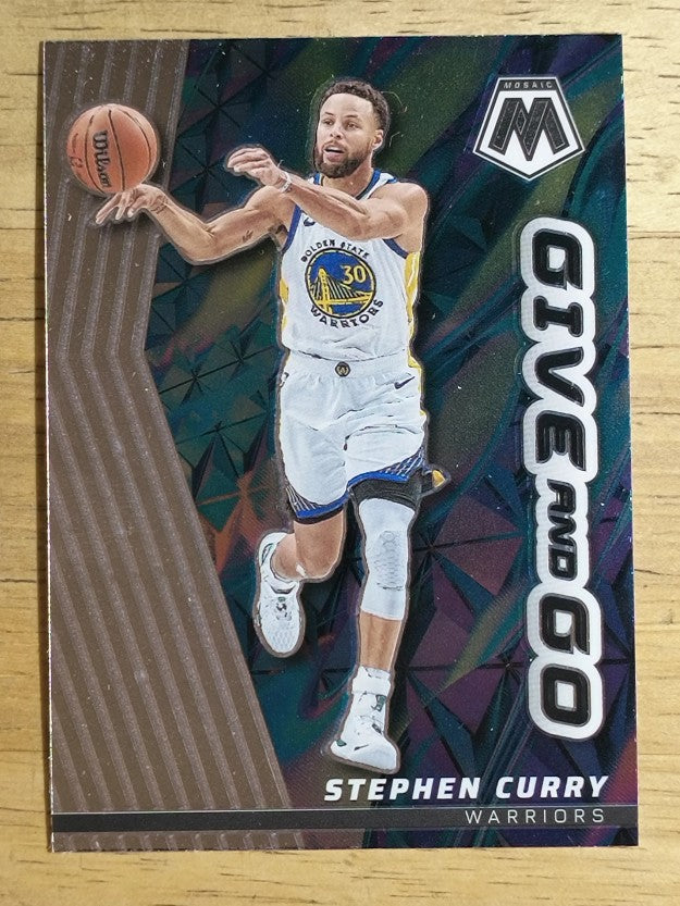 2022-23 Panini Mosaic Give and Go #11 Stephen Curry