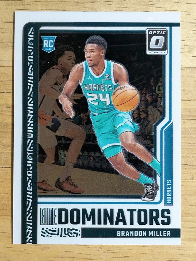 2023-24 Donruss Optic Elite Dominators #17 Brandon Miller