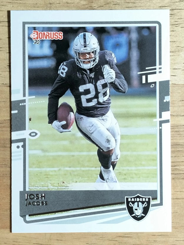 2020 Donruss #199A Josh Jacobs