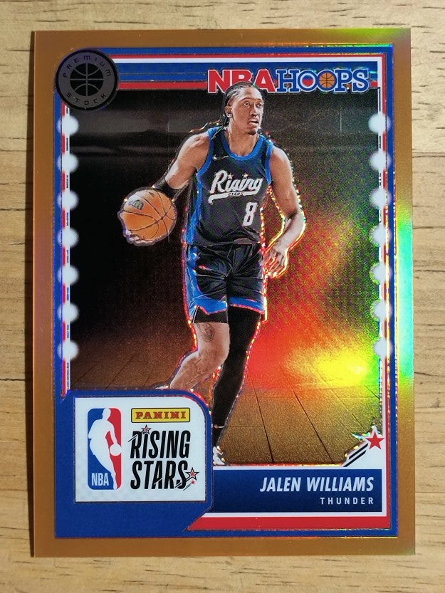 2023-24 Hoops Premium Stock Orange Prizm #290 Jalen Williams