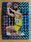 2023-24 Panini Mosaic Mosaic Reactive Blue #299 Kareem Abdul-Jabbar/NBA Greats