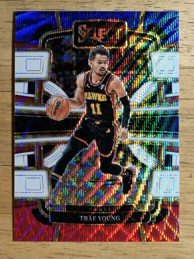2023-24 Select Prizms Tri-Color #43 Trae Young