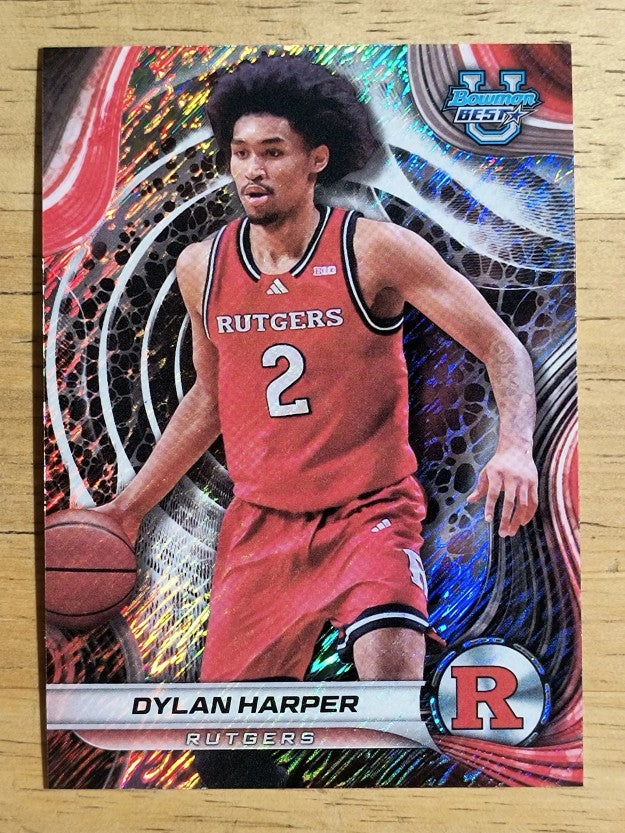 2024-25 Bowman's Best University Shimmer Refractors #22 Dylan Harper