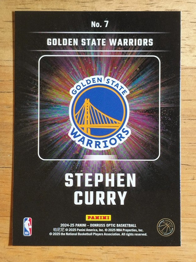 2024-25 Donruss Optic Lights Out #7 Stephen Curry