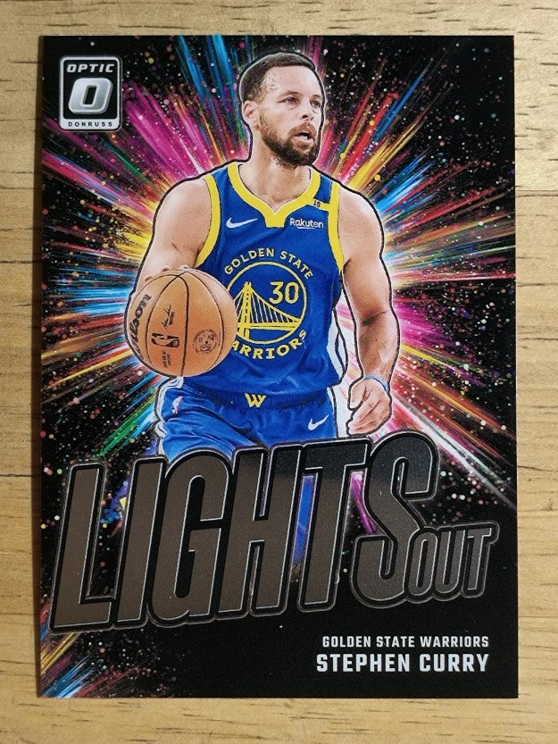 2024-25 Donruss Optic Lights Out #7 Stephen Curry