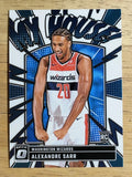 2024-25 Donruss Optic My House #9 Alexandre Sarr