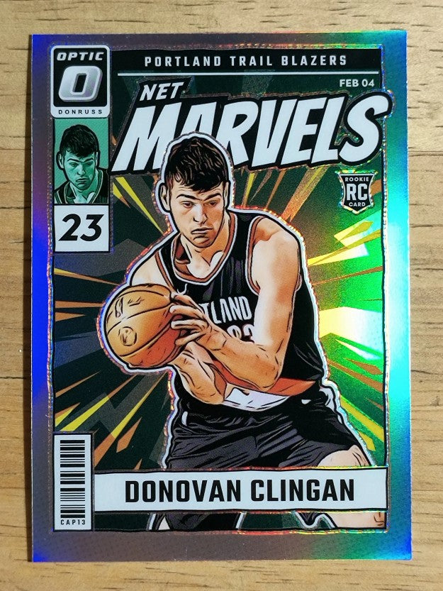 2024-25 Donruss Optic Net Marvels Holo #11 Donovan Clingan