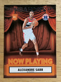 2024-25 Hoops Now Playing #27 Alexandre Sarr