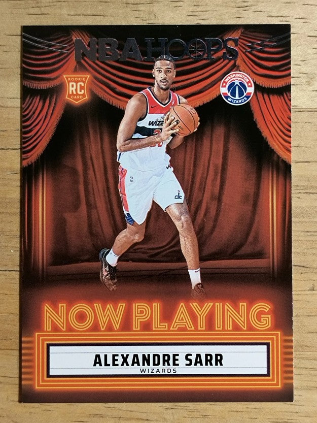 2024-25 Hoops Now Playing #27 Alexandre Sarr