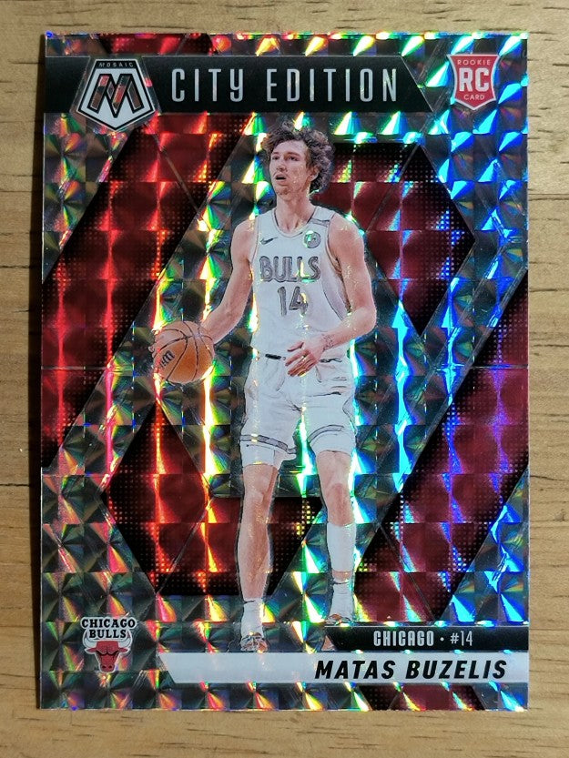 2024-25 Panini Mosaic Mosaic #273 Matas Buzelis/City Edition