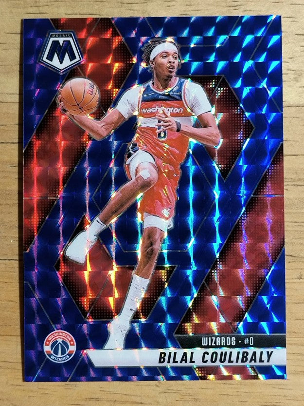 2024-25 Panini Mosaic Mosaic Blue #29 Bilal Coulibaly