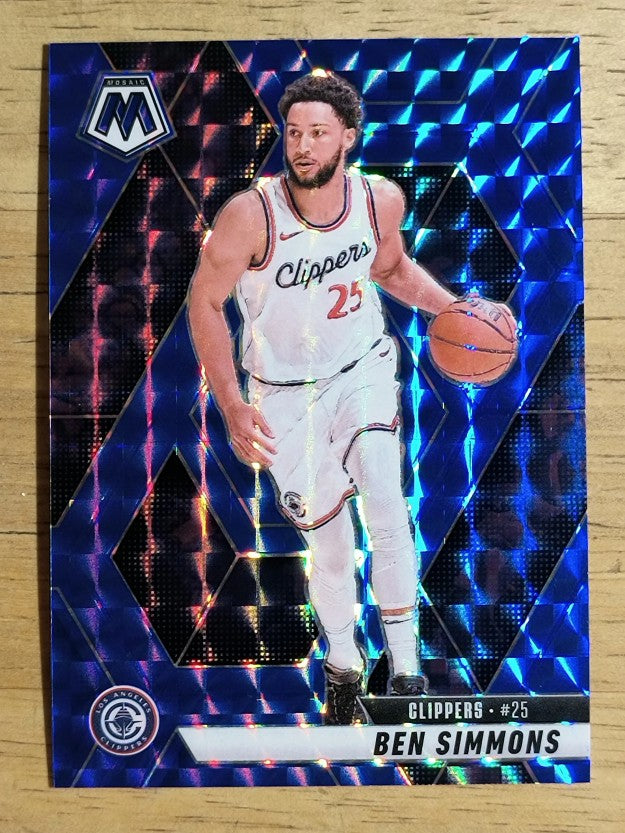 2024-25 Panini Mosaic Mosaic Blue #30 Ben Simmons