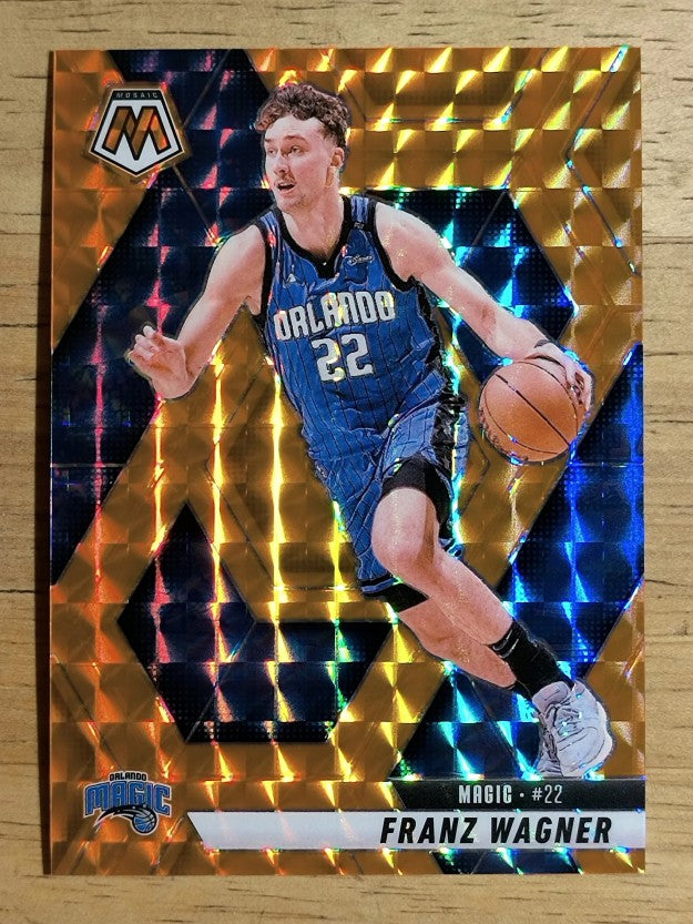 2024-25 Panini Mosaic Mosaic Orange #37 Franz Wagner