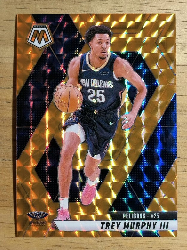 2024-25 Panini Mosaic Mosaic Orange #68 Trey Murphy III