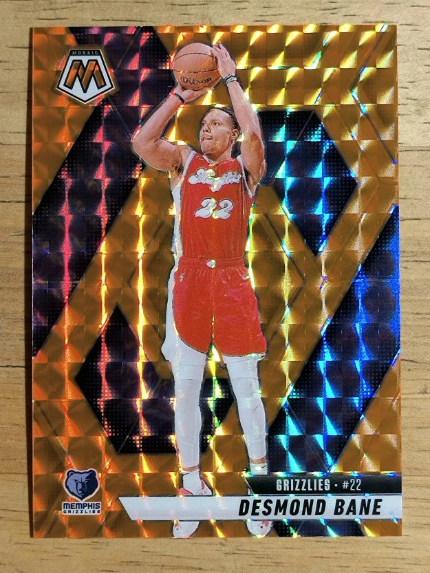 2024-25 Panini Mosaic Mosaic Orange #72 Desmond Bane