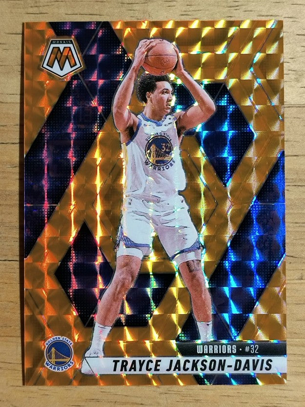 2024-25 Panini Mosaic Mosaic Orange #80 Trayce Jackson-Davis