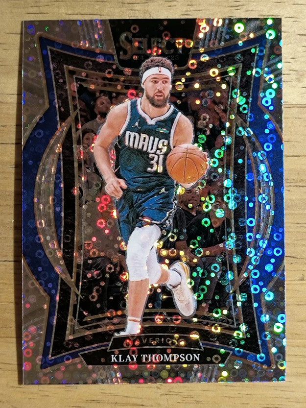 2024-25 Select Disco Prizms #38 Klay Thompson