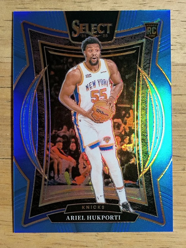 2024-25 Select Light Blue Prizms #93 Ariel Hukporti